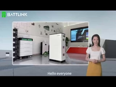 IP55 Canbus/RS485 संचार इंटरफेस के साथ स्वतंत्र रूप से स्टैकेबल होम एनर्जी स्टोरेज सिस्टम